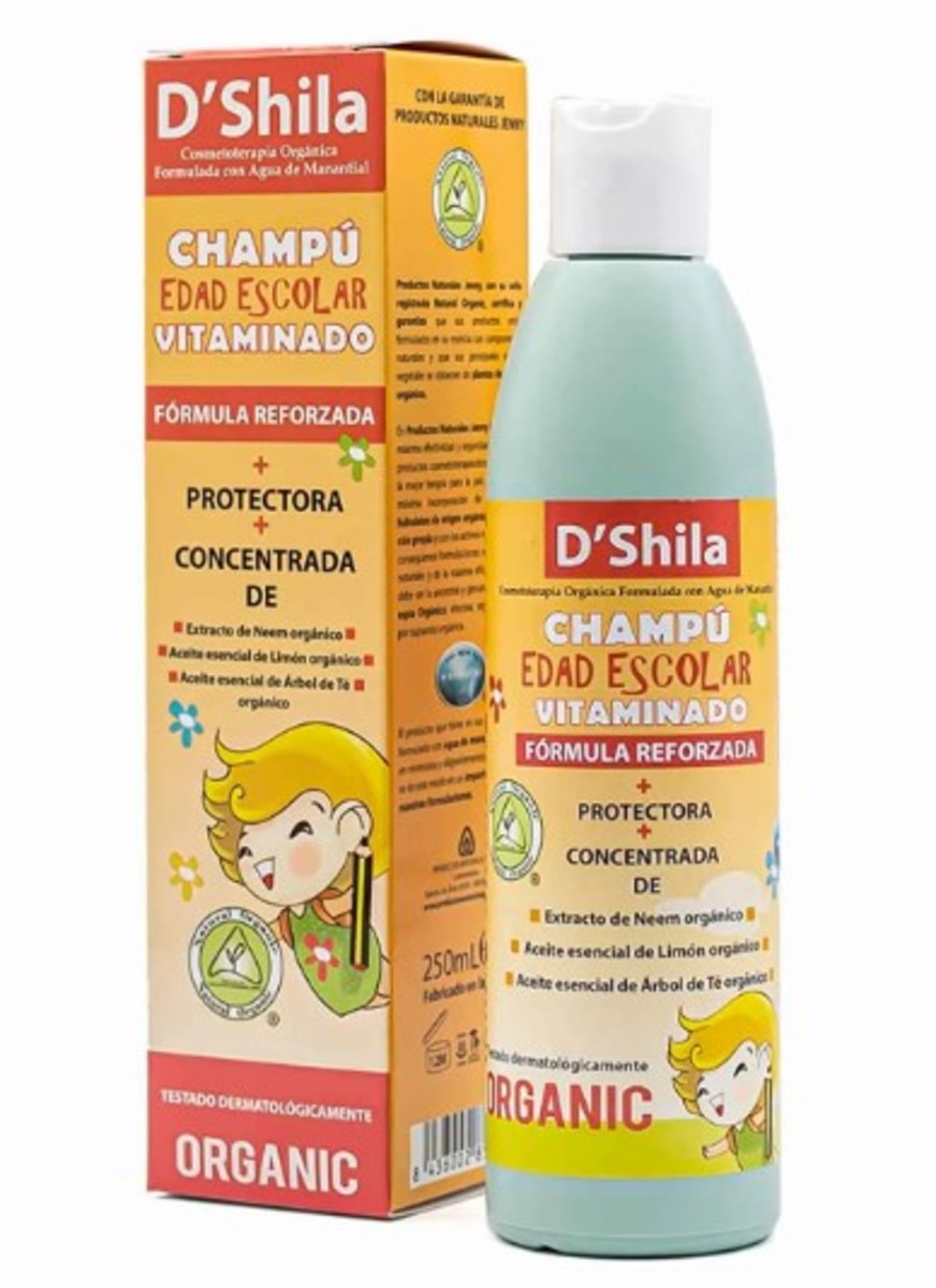 Champú ampollas Vitaminado Escolar Shila – 250ml