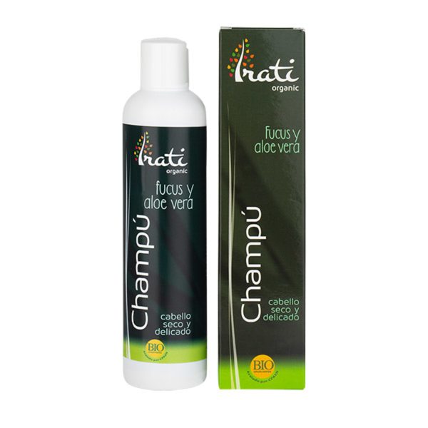 Shampooing BIO cheveux secs et délicats 250 ml Irati Organic