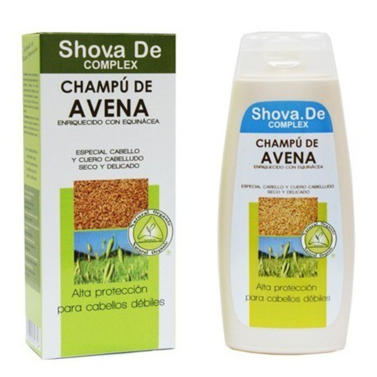 Champú de avena con equinácea – Shov.a De – 250ml