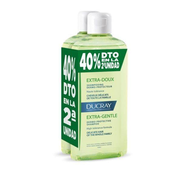 Shampooing Équilibrant Pour Cheveux Secs Et Abîmés Duo 2 X – Ducray – 400ml