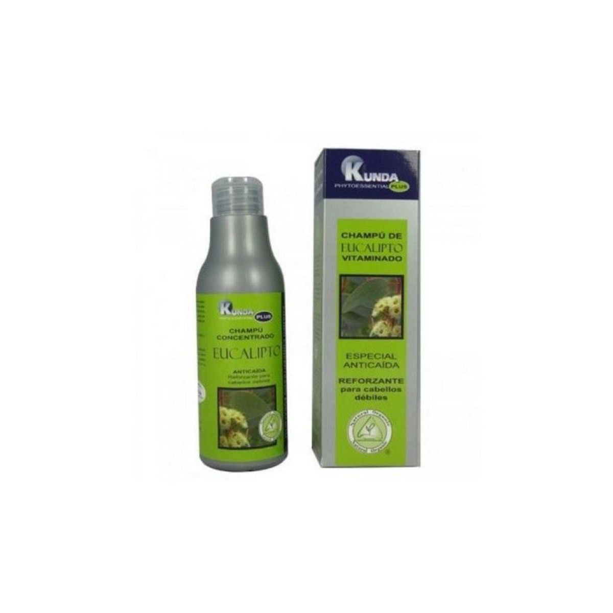 Champú Eucalipto Plus – Kunda – 250ml