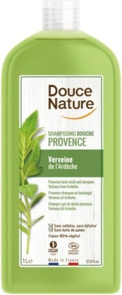 Champú gel ducha Verbena – Douce Nature – 1000ml