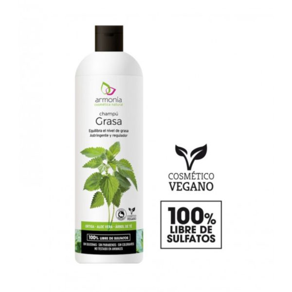 Shampooing gras sans sulfates Armonia – 300ml