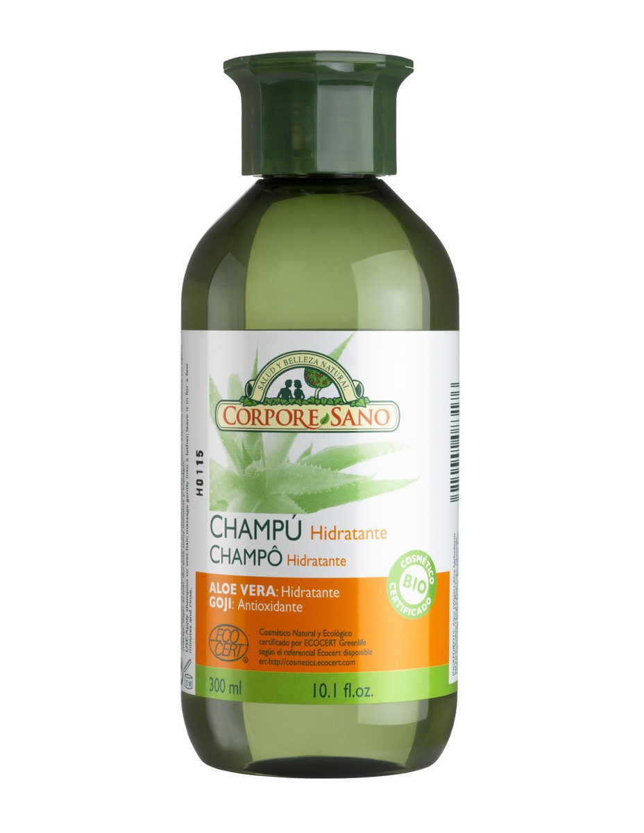 Champú Hidratante Aloe Vera Y Goji Biocorpore Sano – 300ml