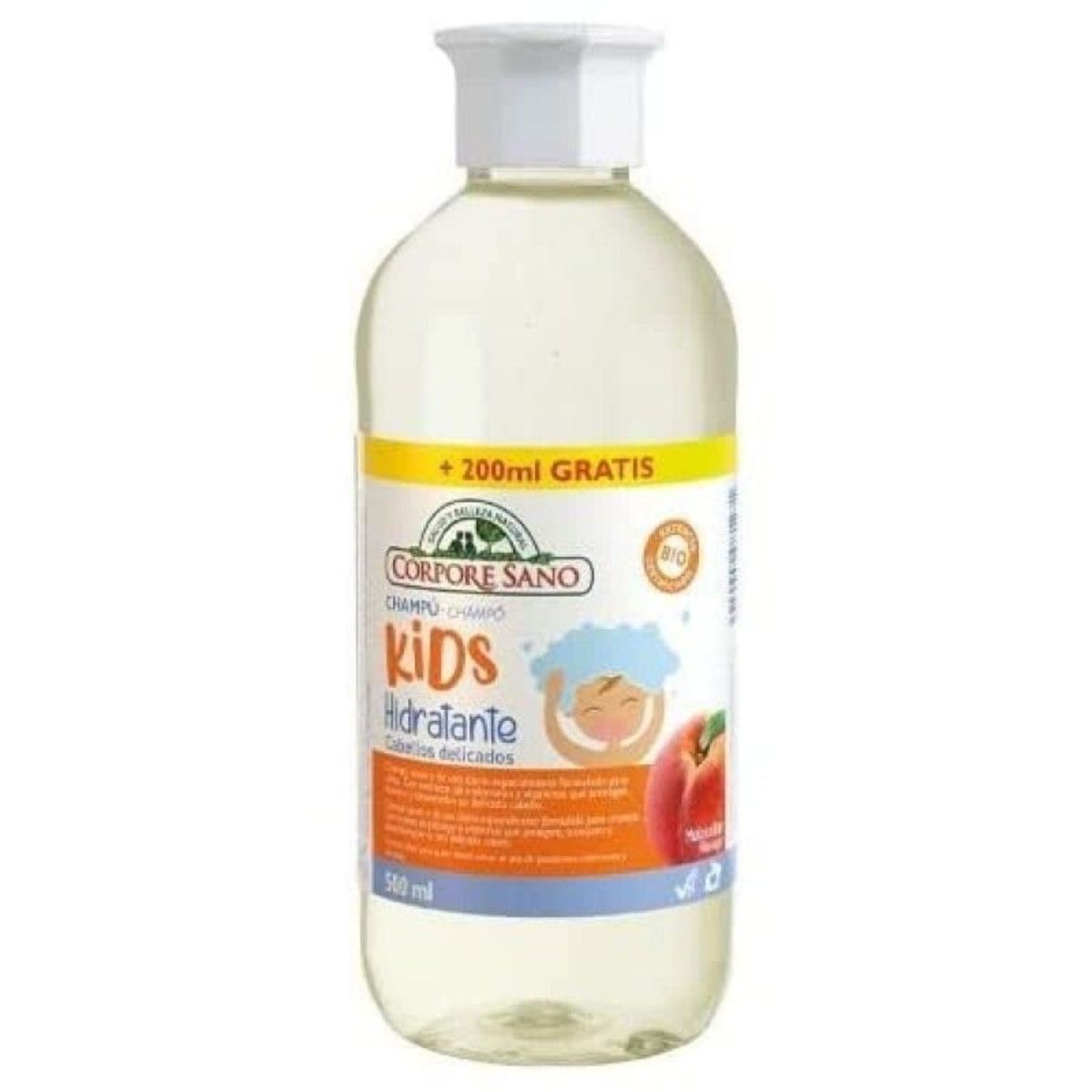 Champú Kids hidratante + 200 ml gratis – Corpore Sano – 300ml