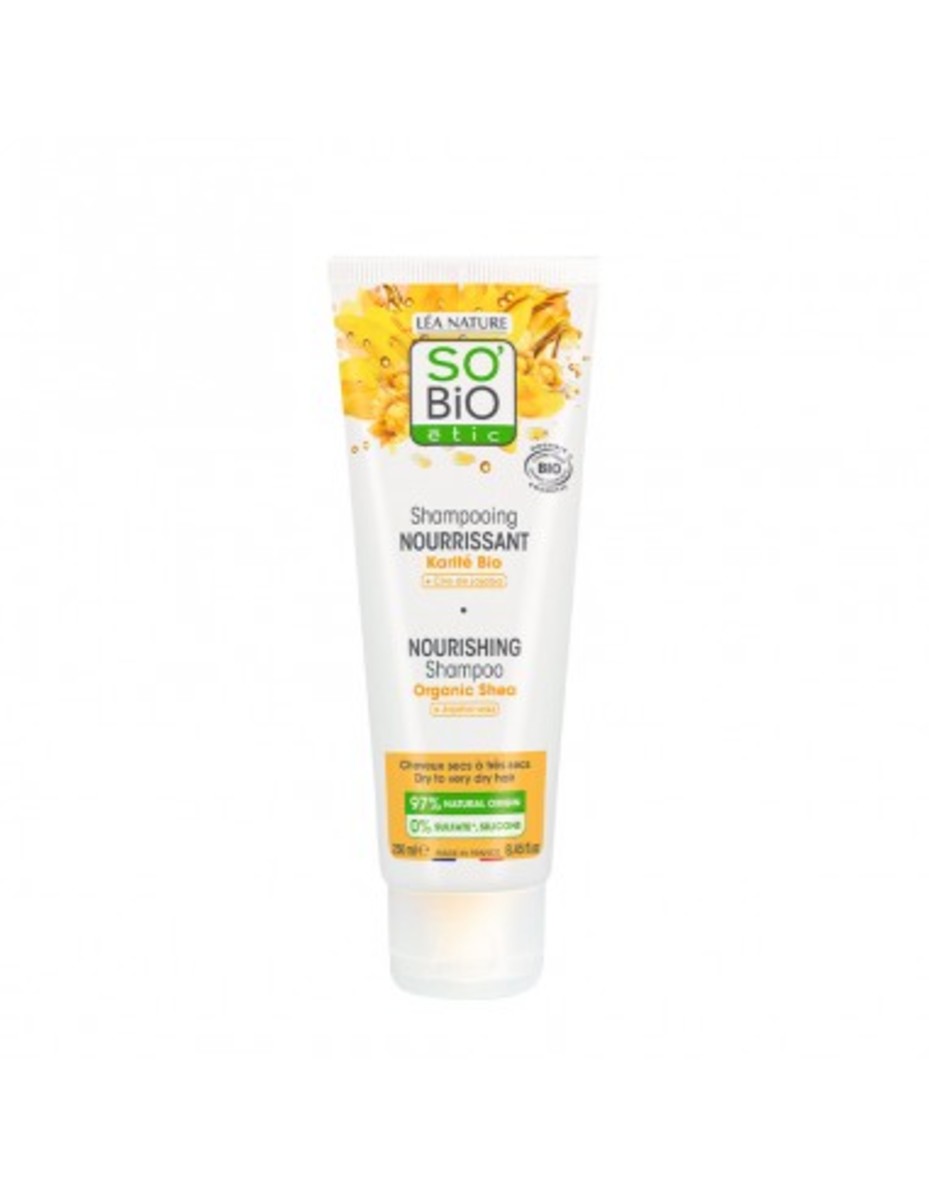 Champú Nutritivo Karité & Argán Sobio – 250ml