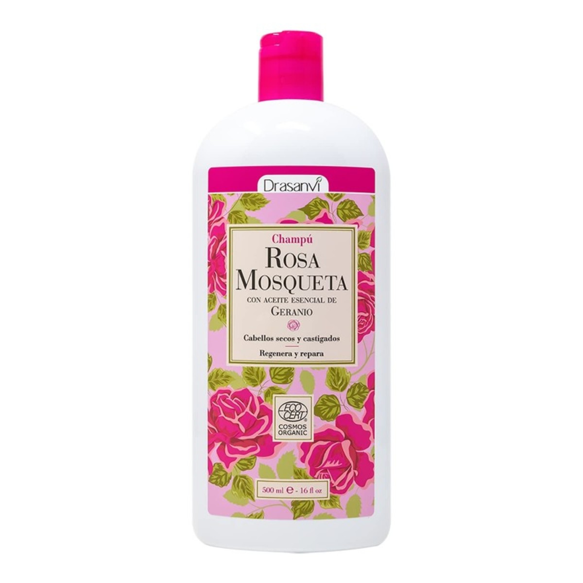 Champú Rosa Mosqueta Ecocert Bio drasanvi – 250ml
