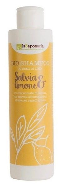 Shampooing Sauge & Citron – La Saponaria – 200ml