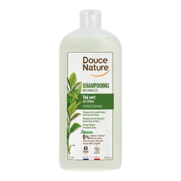 Shampooing Thé Vert 1L Douce Nature