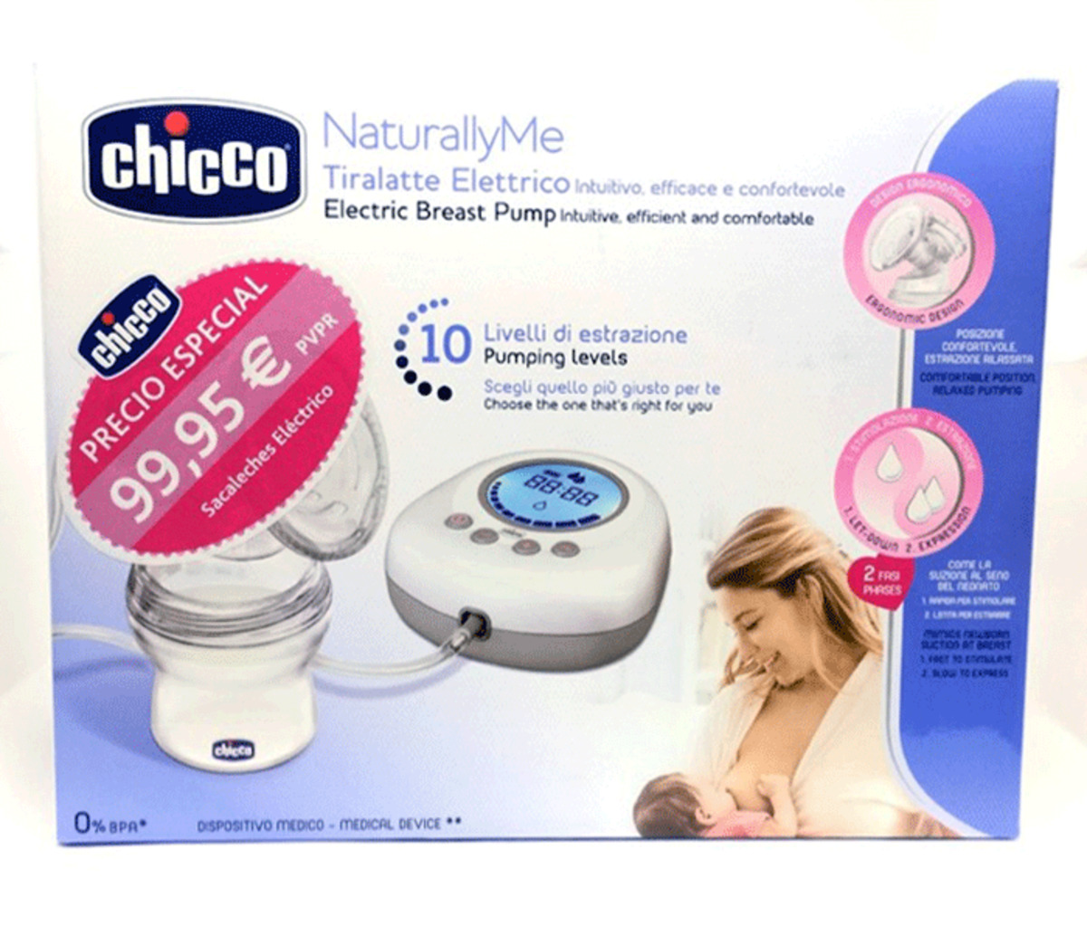 CHICCO SACALECHES ELÉCTRICO