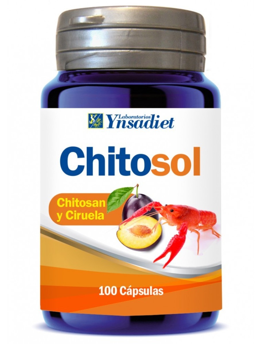 Chitosol Chitosan y Ciruela 100 Cápsulas Ynsadiet