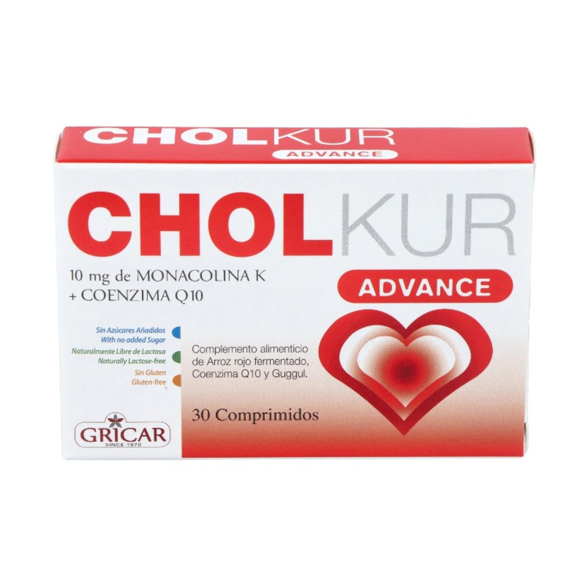 Cholkur Advance 30 Comprimidos Gricar