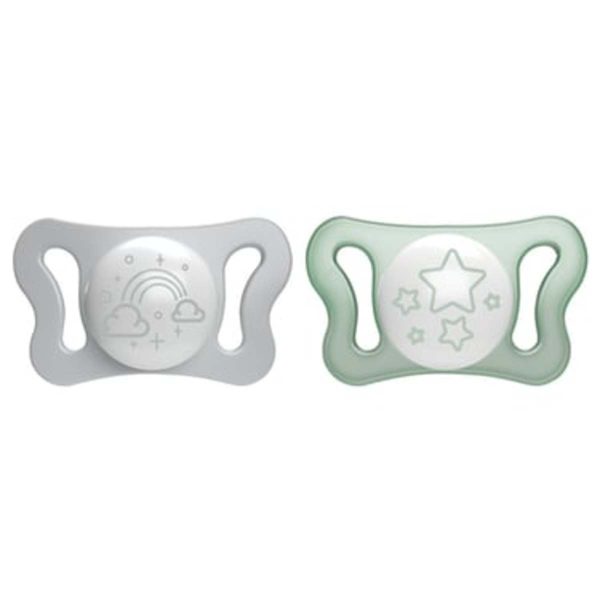 Chupete PhysioForma 0-2 meses Chicco ilumina en la oscuridad