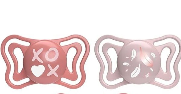 CHUPETE SILICONA ORTODONTICO CHICCO PHYSIO LIGHT 6 – 16 MESES 2 UNIDAD COLOR ROSA