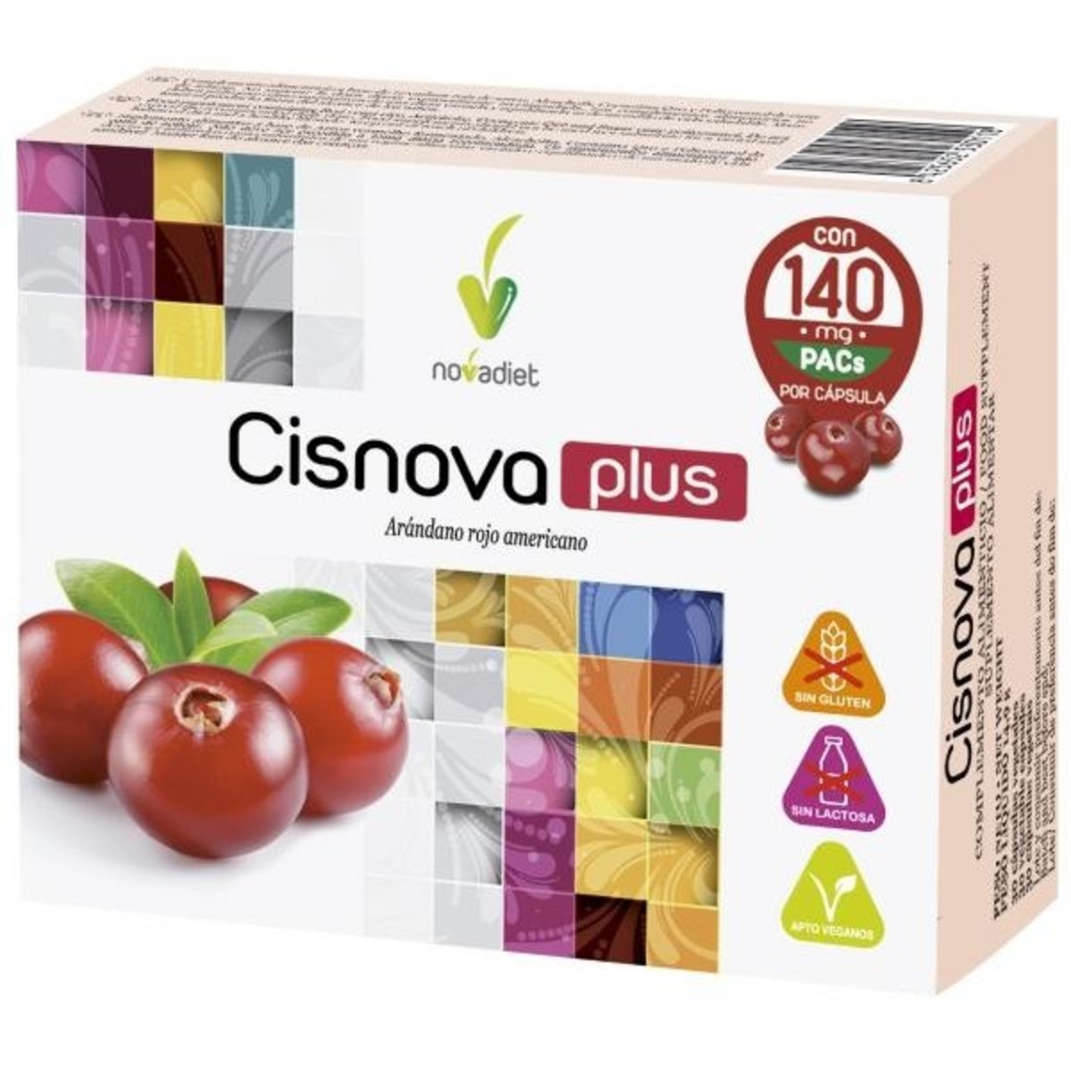 Cisnova plus 60 cápsulas vegetales Novadiet