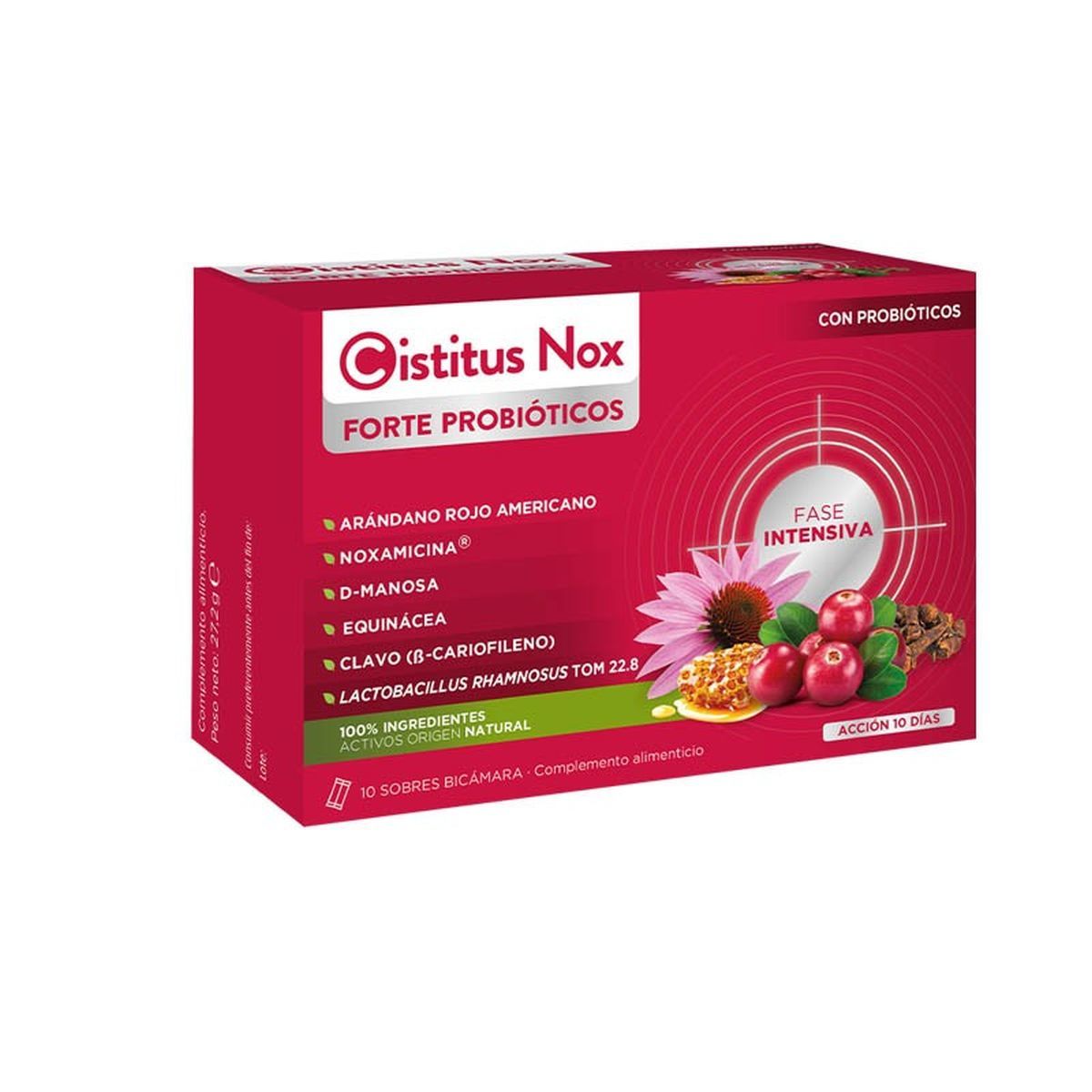 Cistitus Nox Forte Probioticos Sticks 10 U
