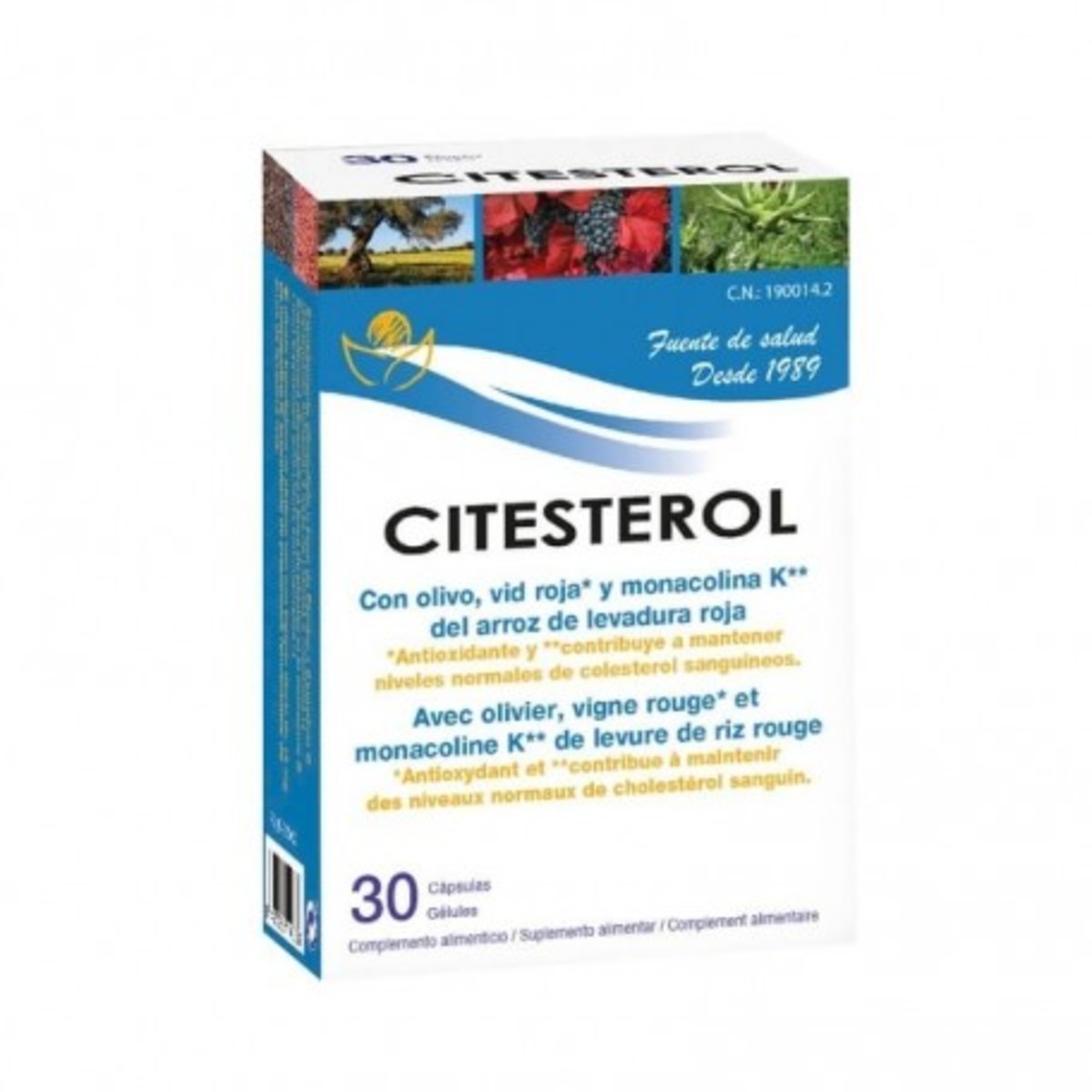 Citesterol con berberis 30 cápsulas Bioserum