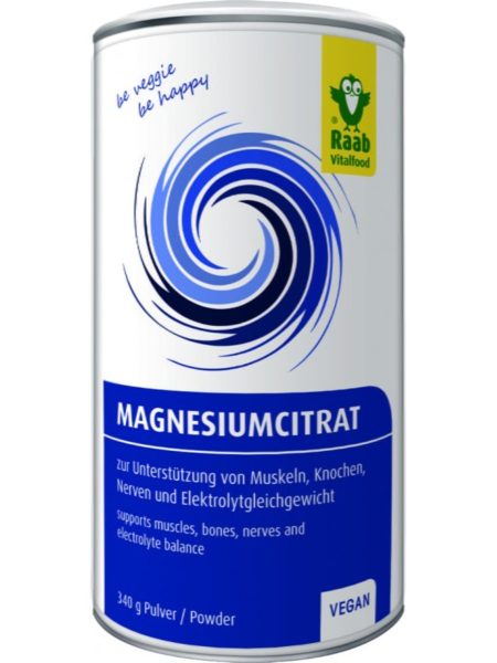 Citrato di Magnesio Raab Vitalfood – 340g