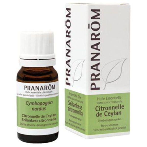Citronelle Ceylan Parties Aériennes Pranarom – 10ml
