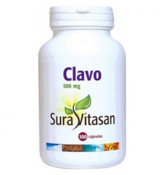 Clavo 500 mg 100 Cápsulas Sura Vitasan