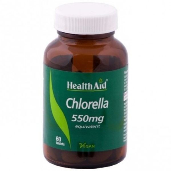 Chlorella 550 mg 60 Tabletten NutriNat Health Aid