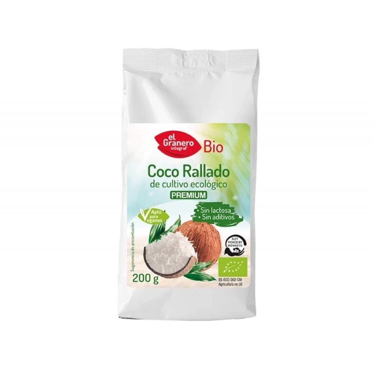 Coco Rallado Bio – El Granero – 200g