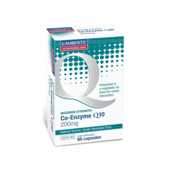 Coenzyme Q10 200 mg 60 capsules Lamberts