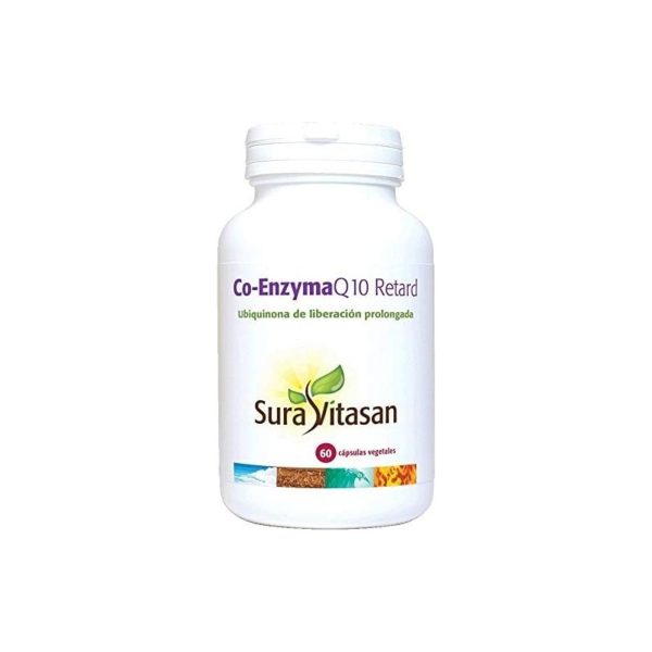 Coenzyme Q10 Ubiquinone Retard 60 Capsules Sura Vitasan