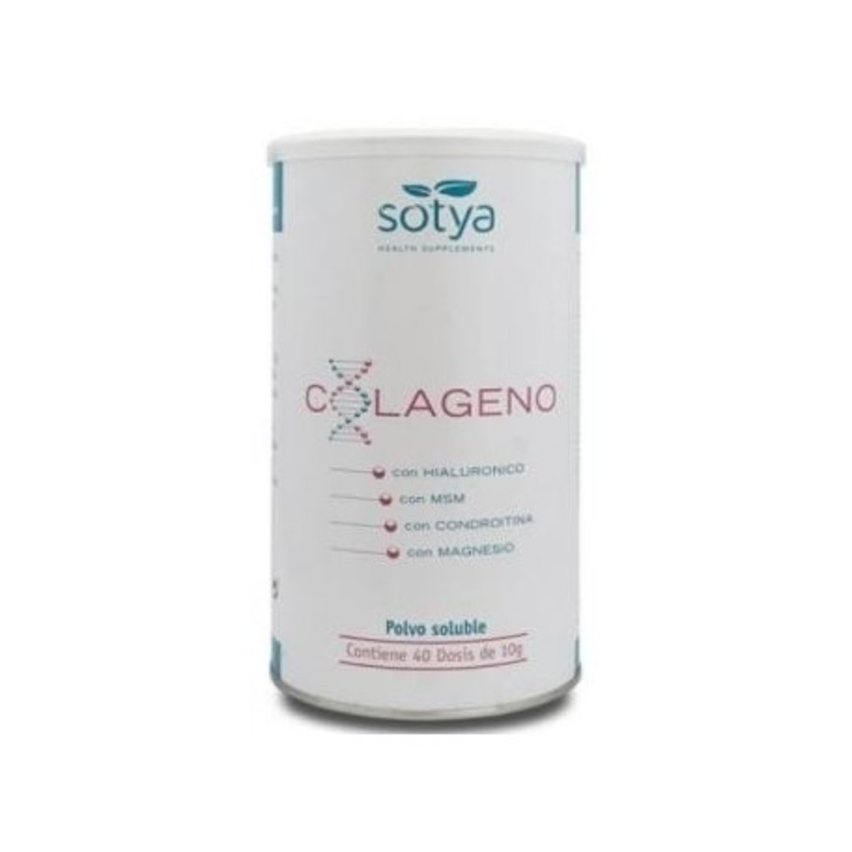 Colágeno + Ácido Hialurónico + MSM Bote Sotya – 400g