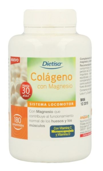 Collagene con Magnesio 180 Compresse 800 mg Dietisa
