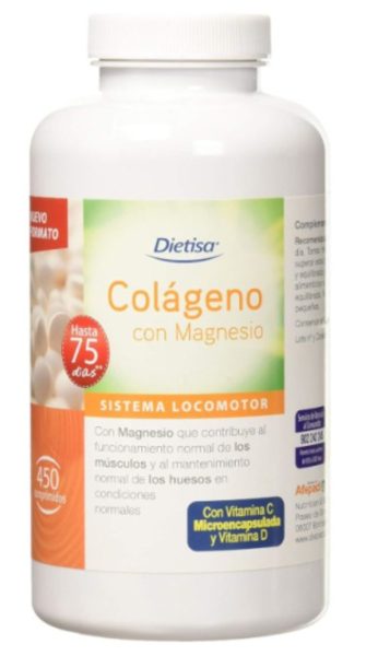 Collagene + Magnesio + Vitamina C + Vitamina D 450 Compresse Dietisa