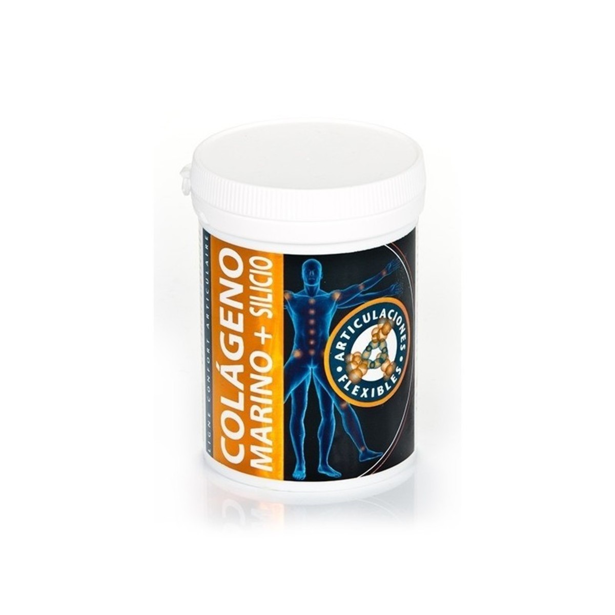 Colágeno Marino + Silicio 120 Cápsulas Intersa
