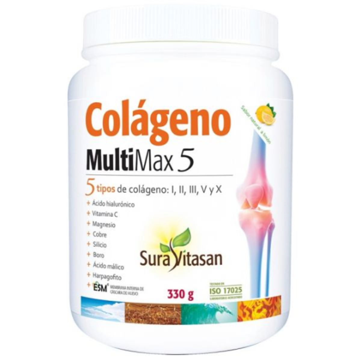 Colágeno Multi Max 5 Sura Vitasan – 330g