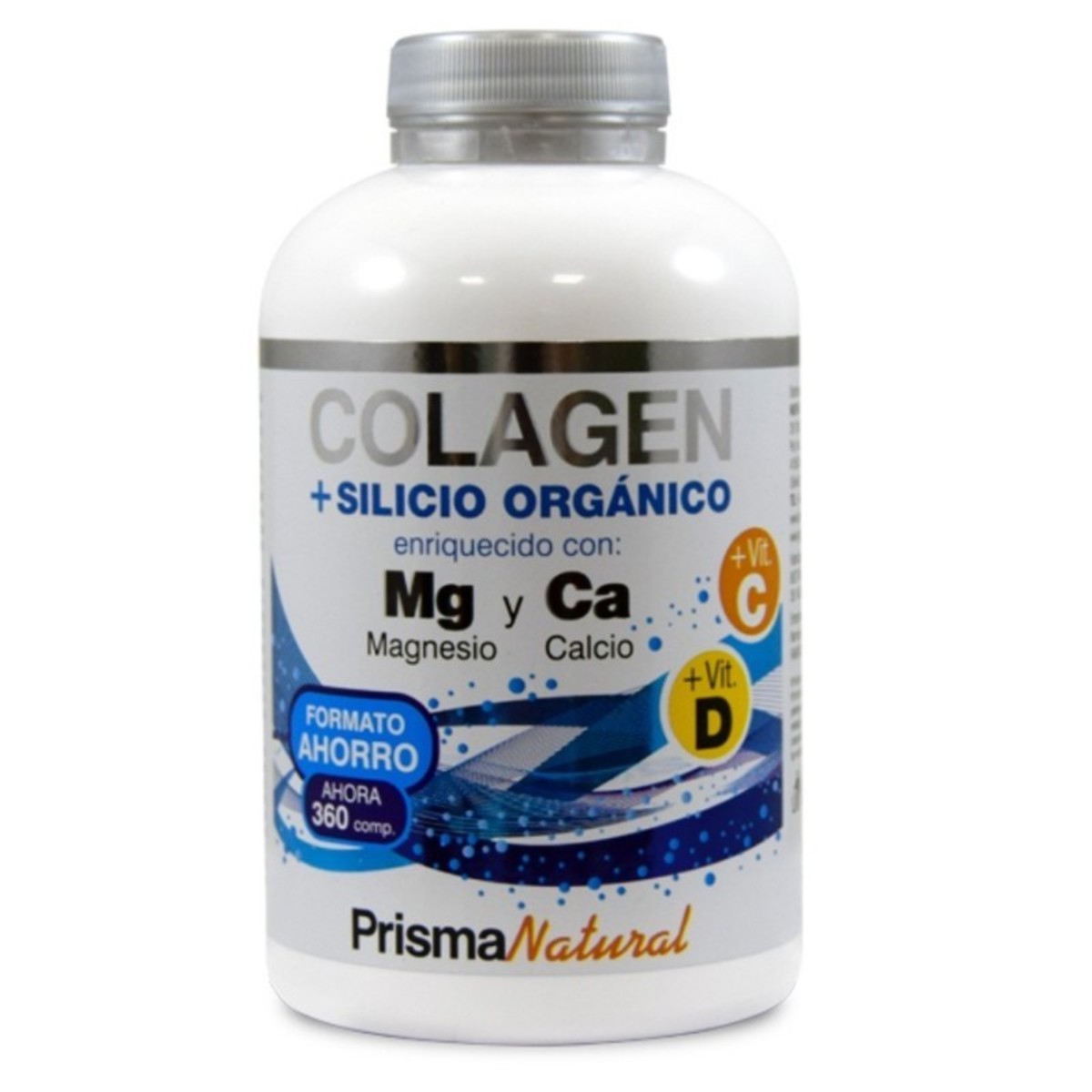 Colágeno + Silicio Orgánico 360 Comprimidos Prisma Natural