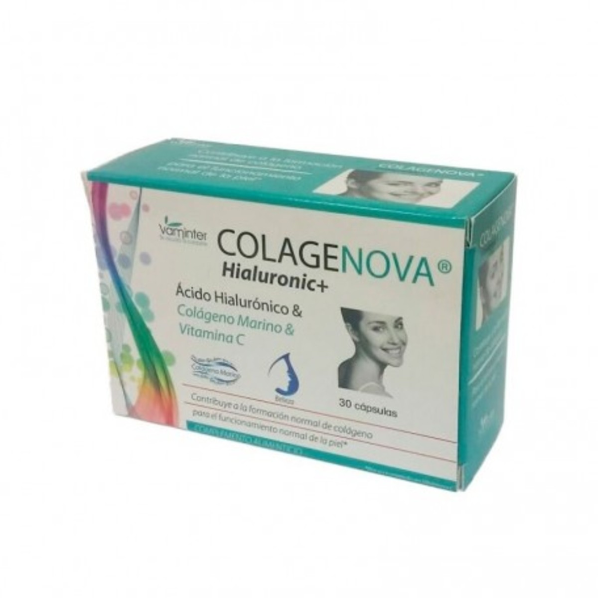 Colagenova Hialuronic 30 Cápsulas Vaminter