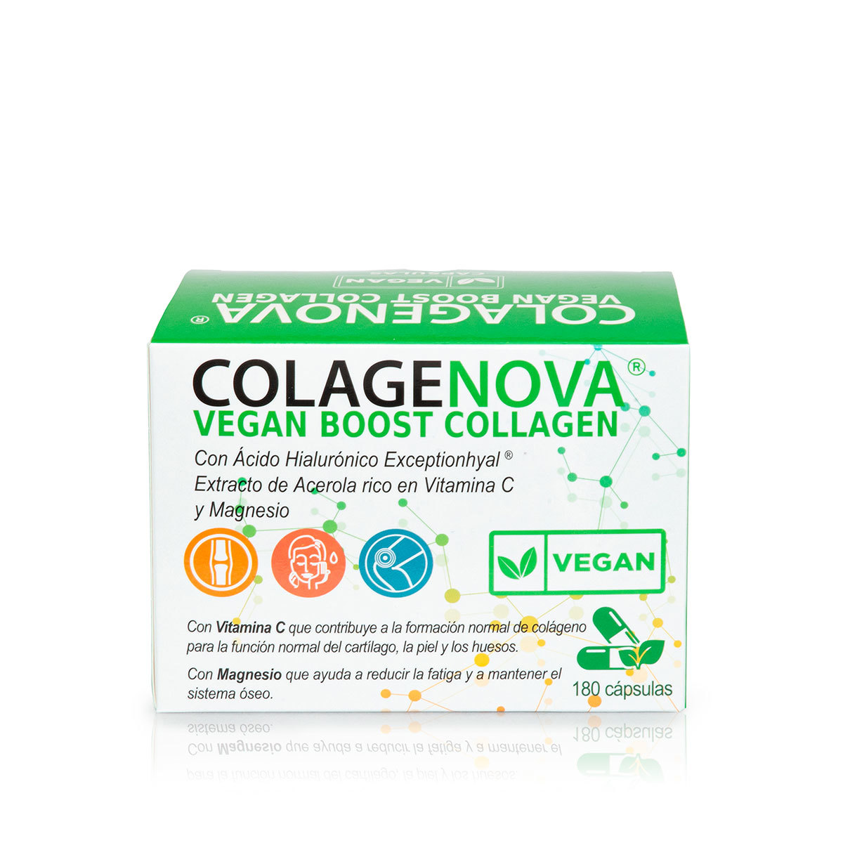 ColageNova Vegan Boost Collagen 180 cápsulas – Vaminter