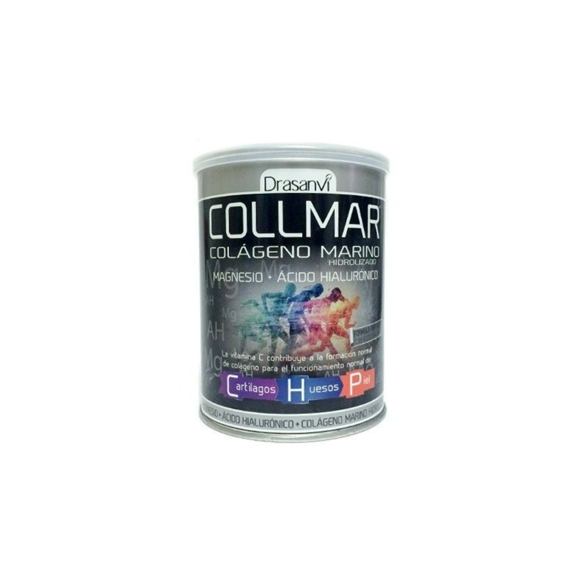 Collmar Colageno + Magnesio + Ácido Hialurónico #Vainilla r – 300g