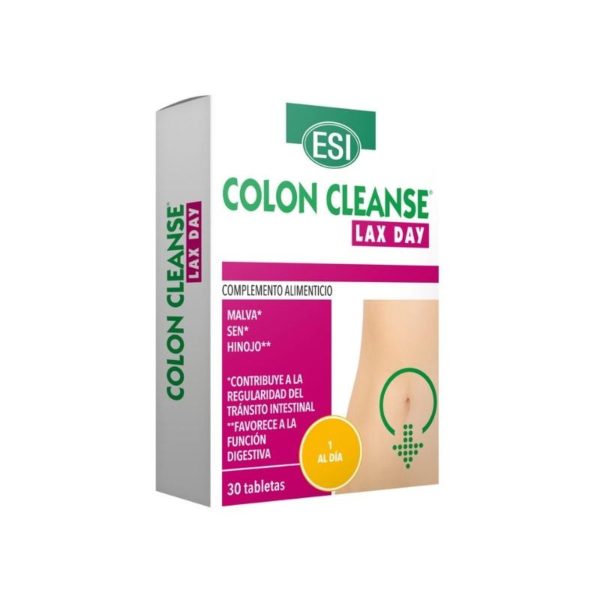Colon Cleanse Aloe Vera Lax day 30 Compresse Esi