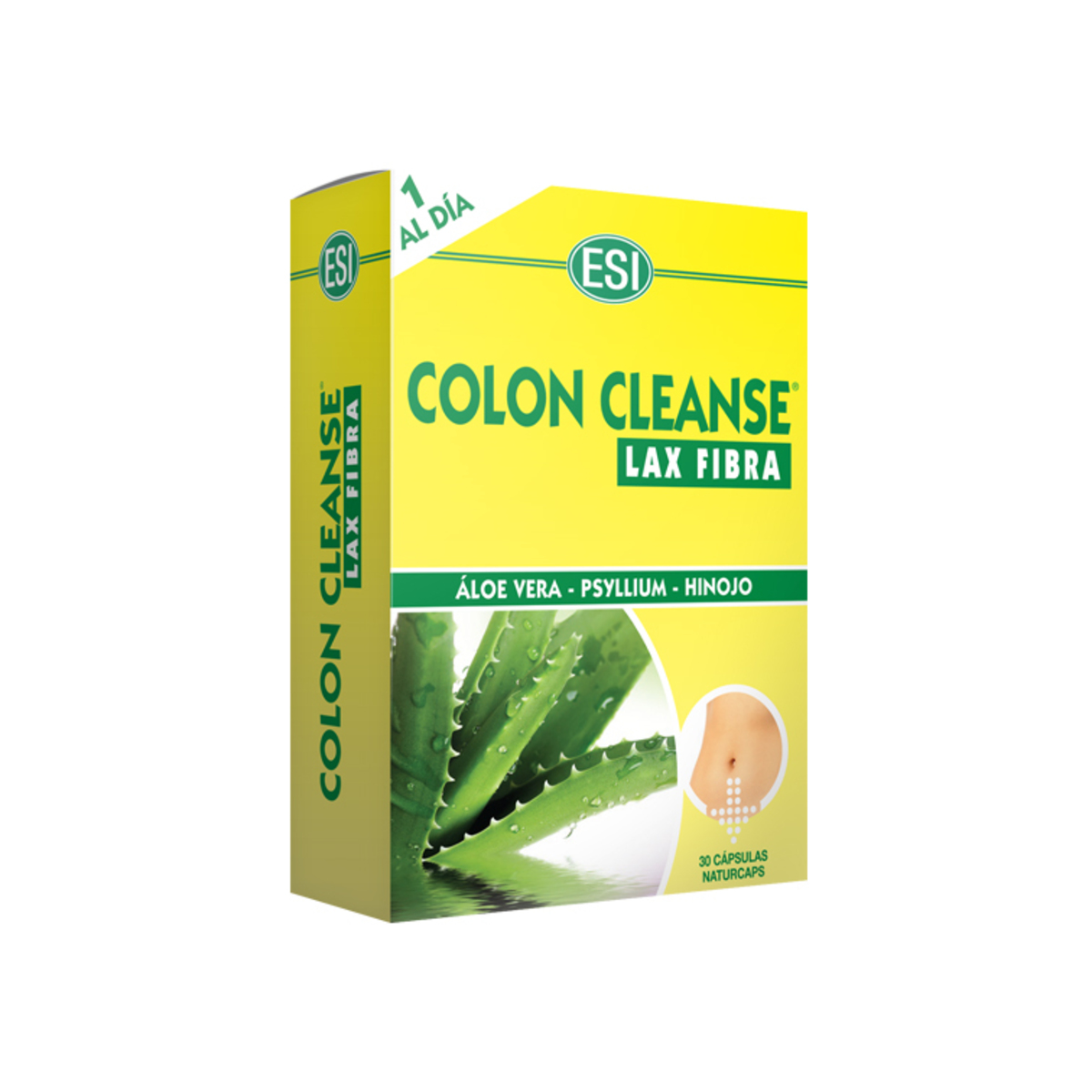 Colon Cleanse Lax Fibra 30 Ntur cápsulas Trepatdiet