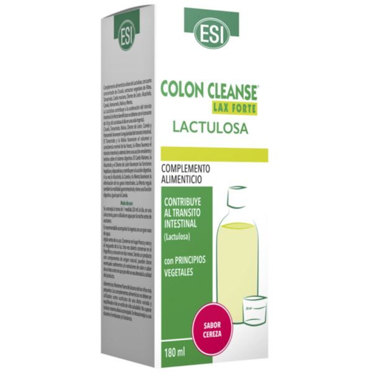 Colon cleanse lax forte lactulosa ESI – 180ml