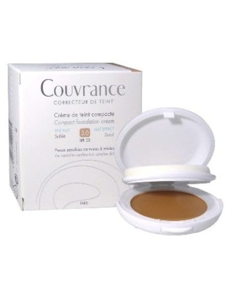 Compacte Crème Fini Mat Sable 9, – Avene – 5g