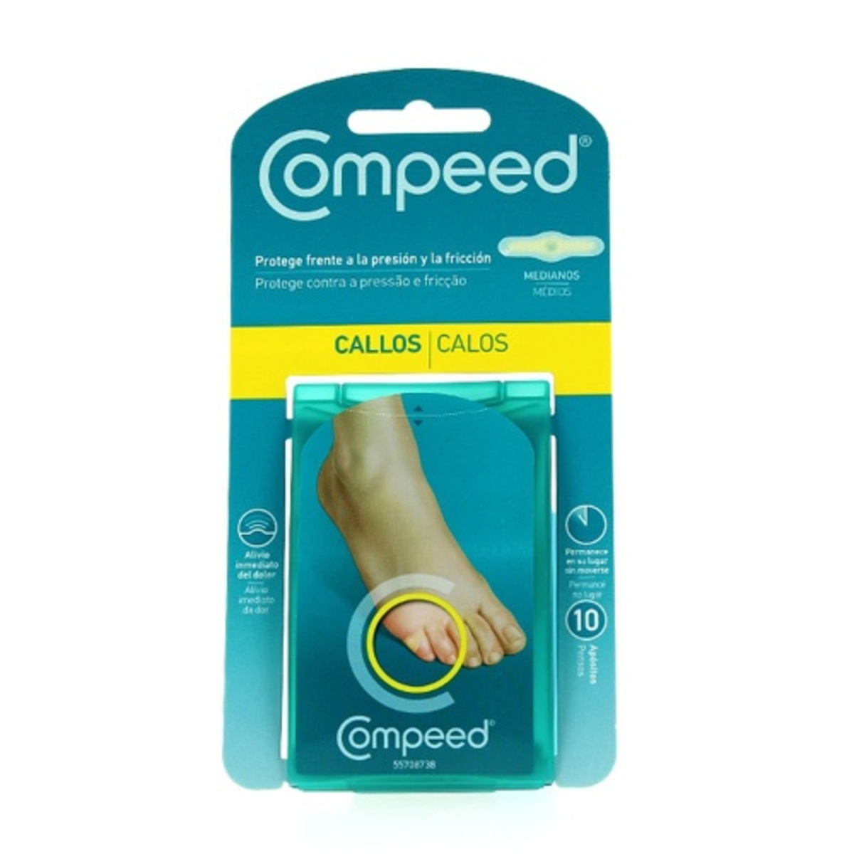 Compeed 10 parches medianos para callos