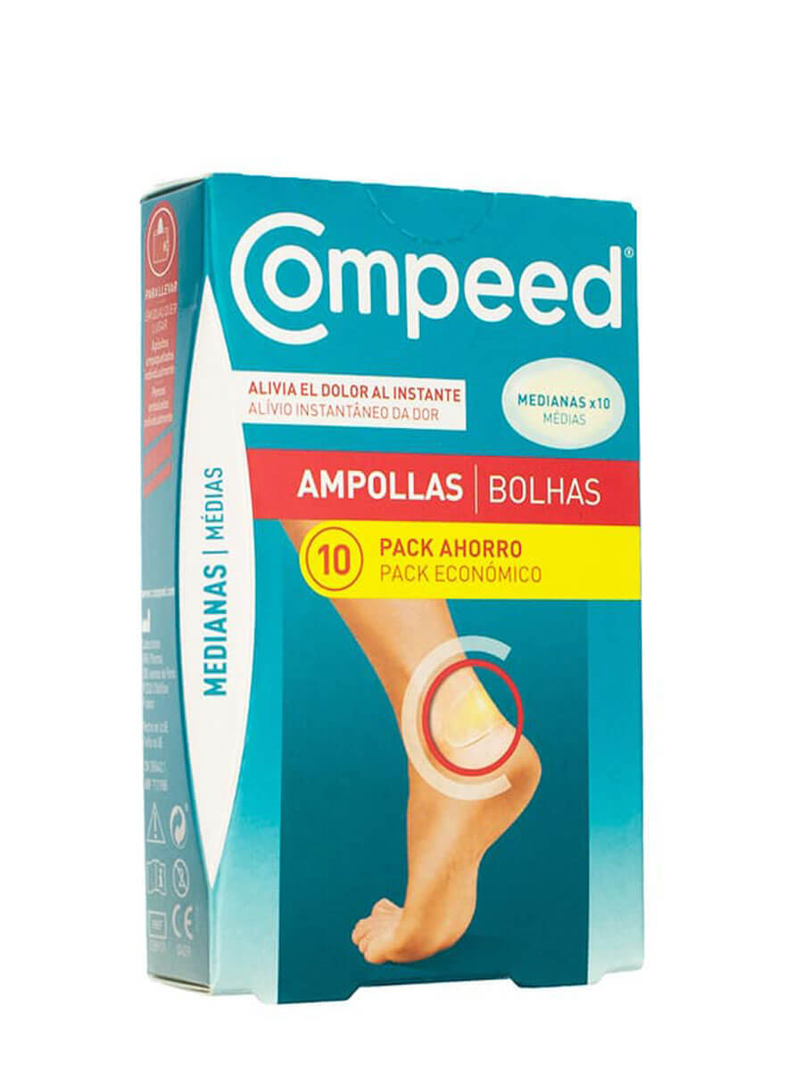 Compeed apósitos ampollas medianos 10 unidades
