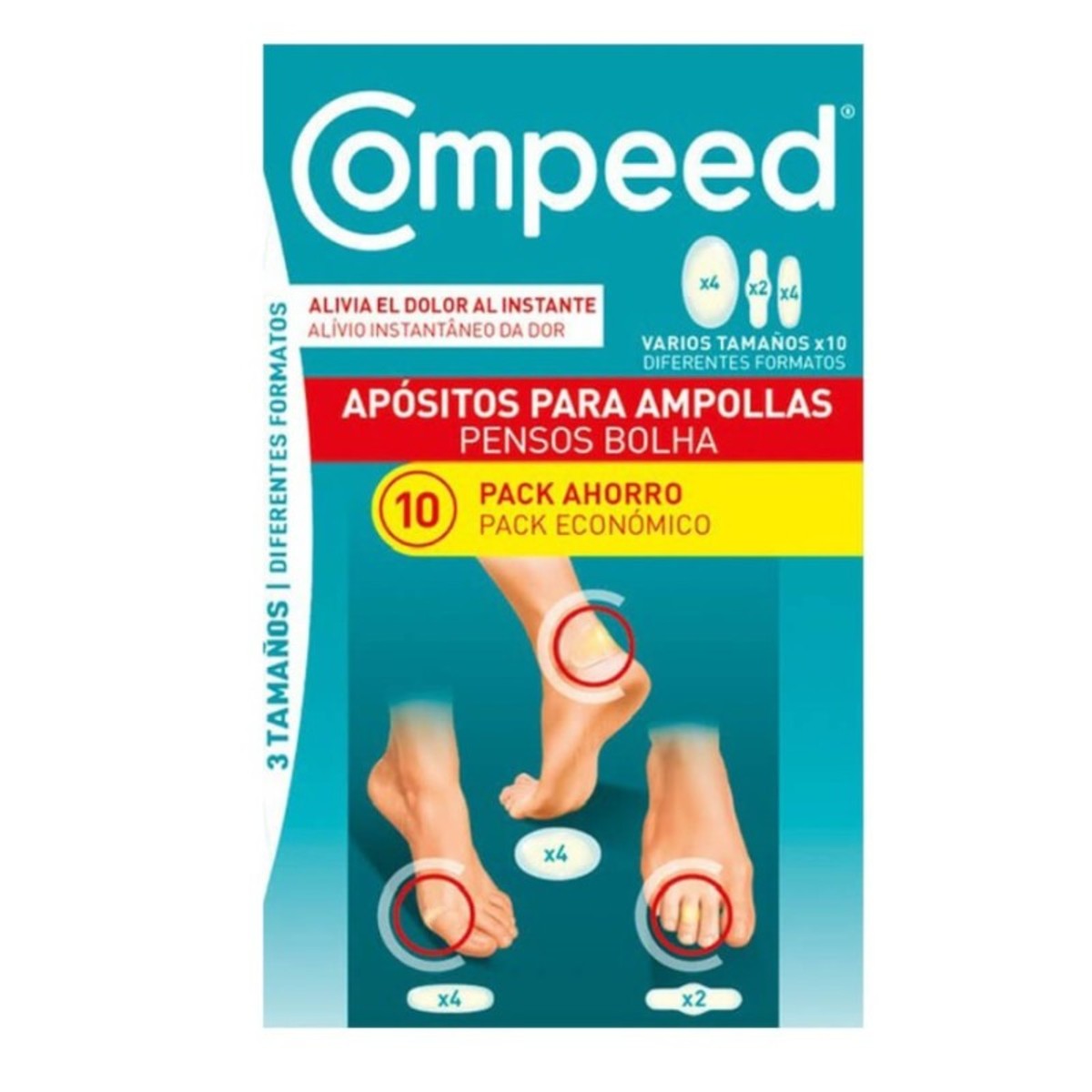Compeed Apósitos ampollas surtido 10 unidades