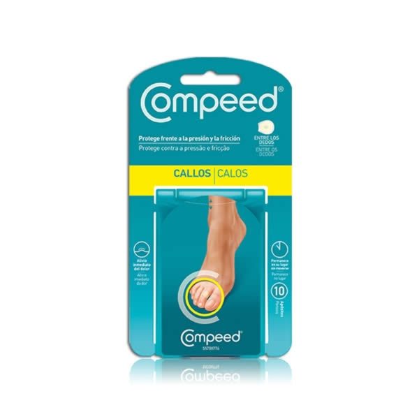 Compeed Callos Υδροκολλοειδές Μεταξύ Δαχτύλων 10 U