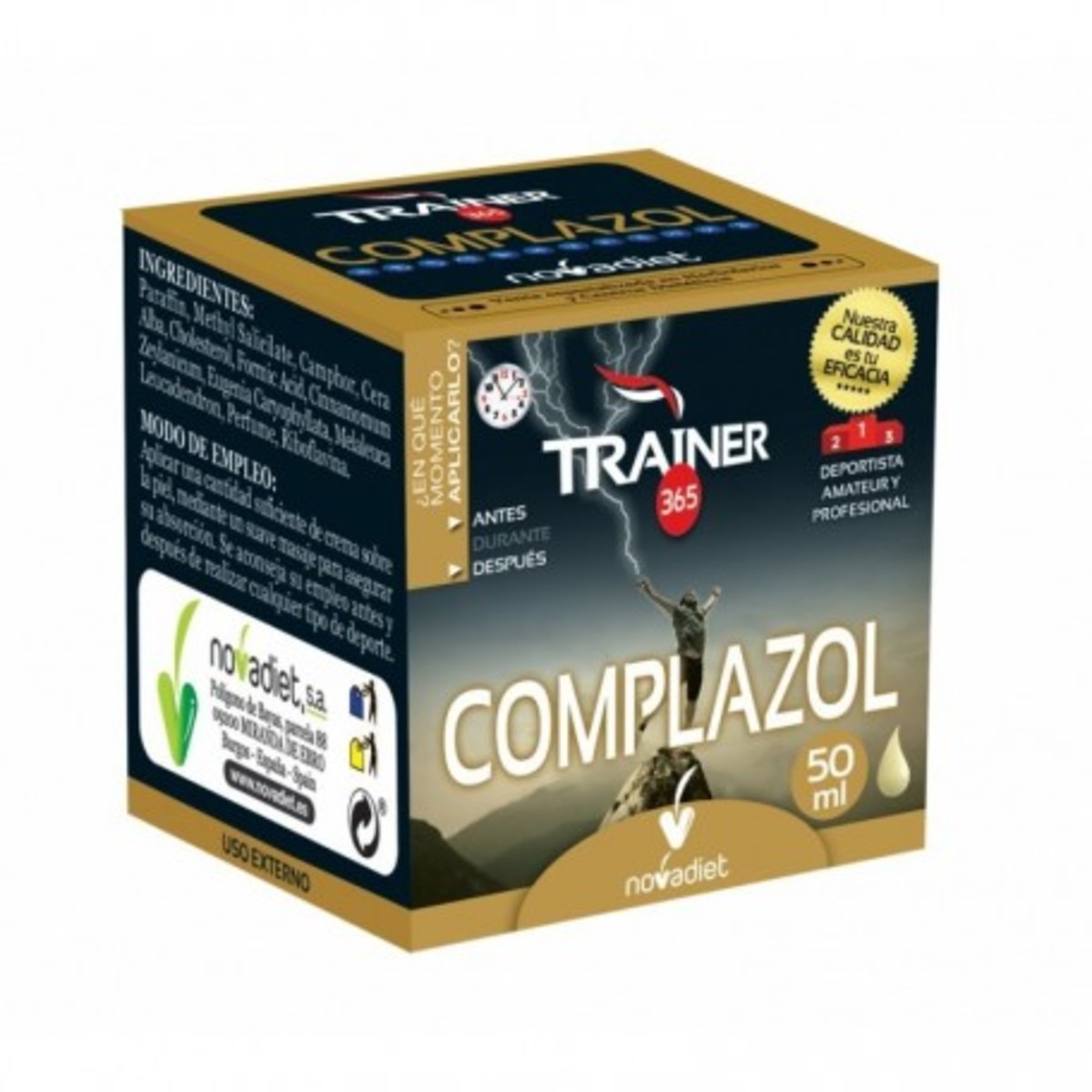 Complazol Trainer Crema Novadiet – 50ml