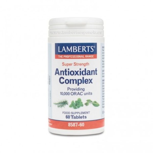 Complexe d'Antioxydants 60 Comprimés Lamberts