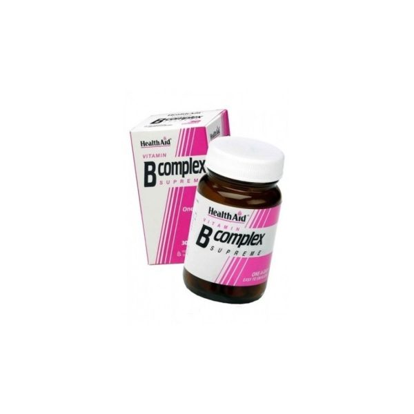 Complexe Vitaminé B Complex 30 Capsules Health Aid
