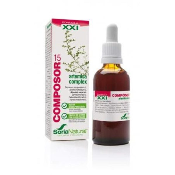 Composor 15 Artemisia Complex Soria Natural – 50ml