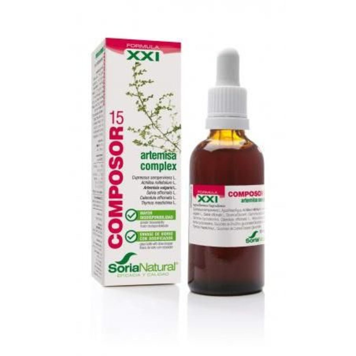 Composor 15 Artemisa Complex Soria Natural – 50ml